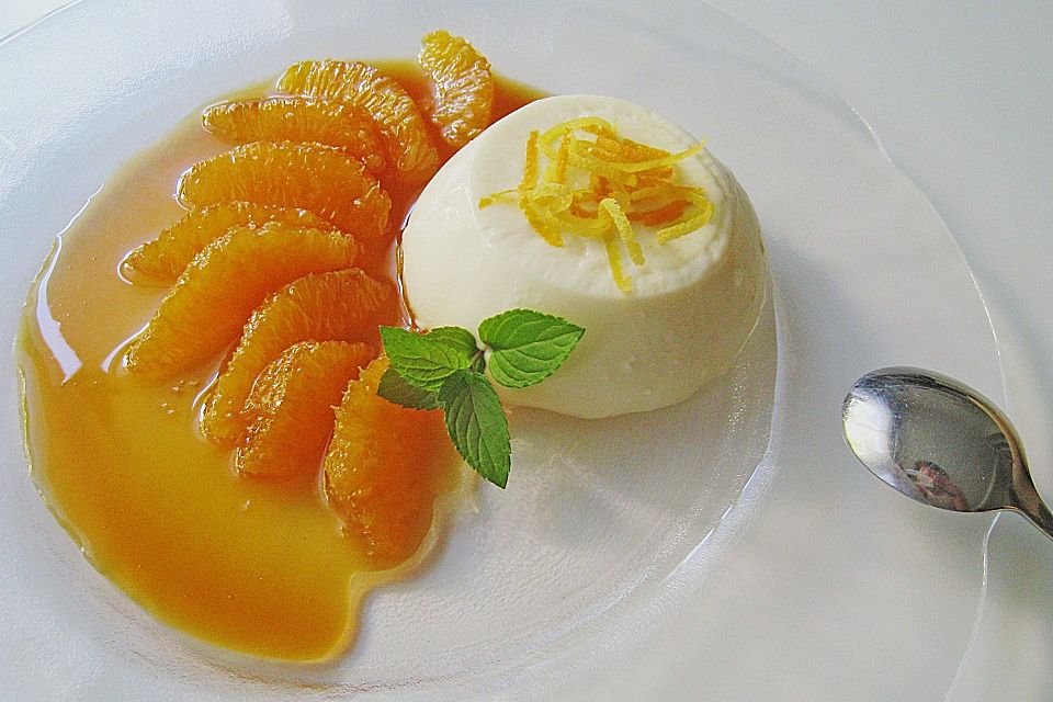 Zitrus - Panna Cotta