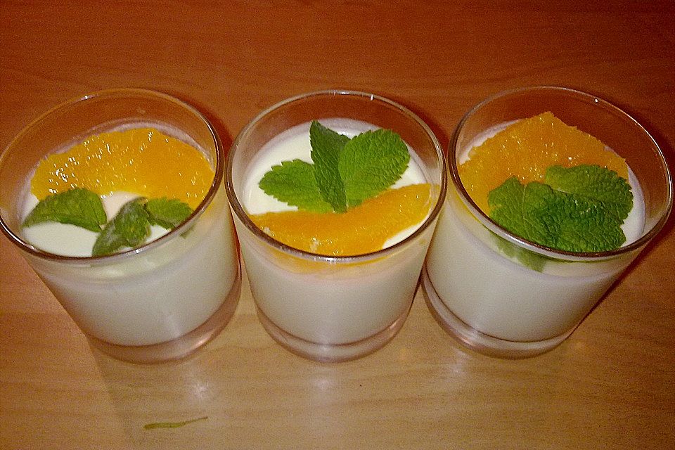 Zitrus - Panna Cotta