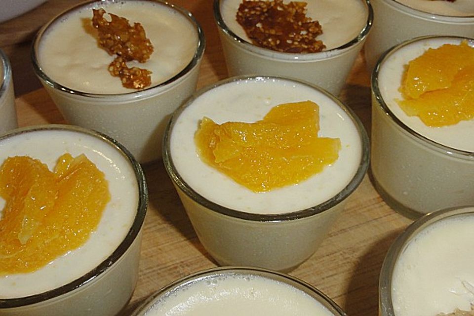 Zitrus - Panna Cotta