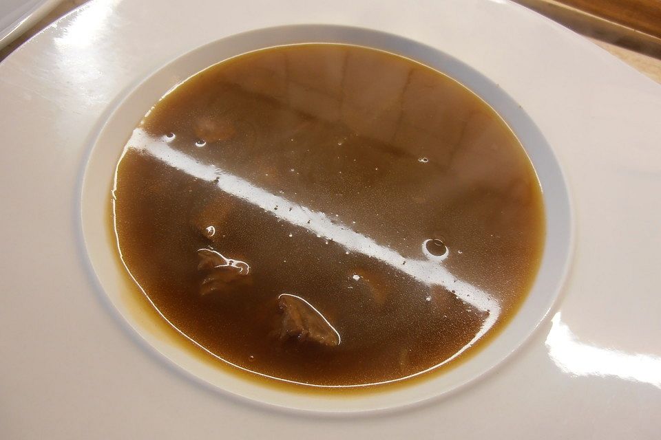 Ochsenschwanzsuppe à la Tick