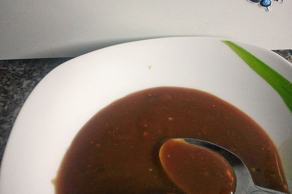 Ochsenschwanzsuppe à la Tick