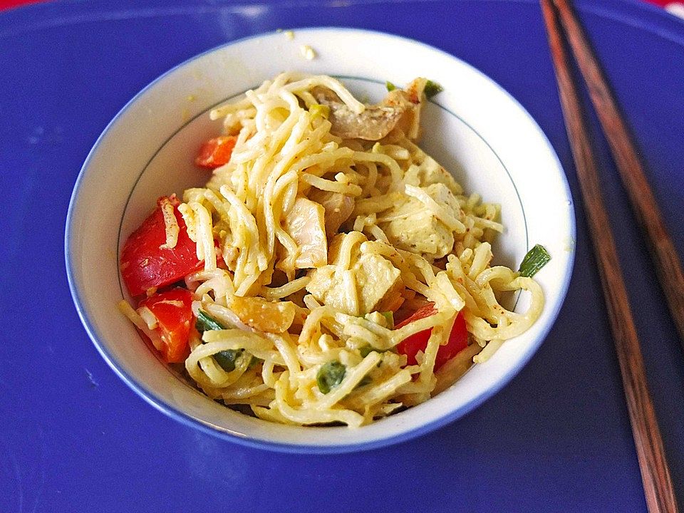 Asia-Nudeln mit Ingwer und Tofu von jassey| Chefkoch
