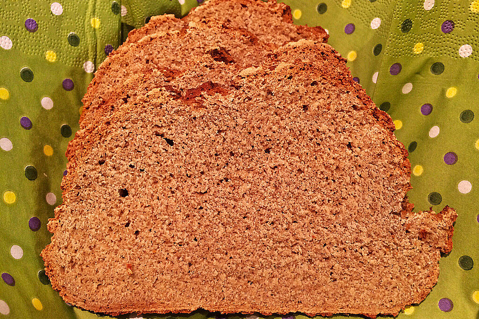 Roggenmischbrot ohne Hefe