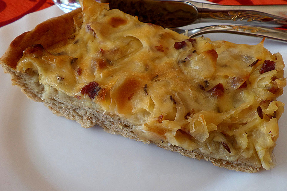 Zwiebelkuchen nach südthüringer Art