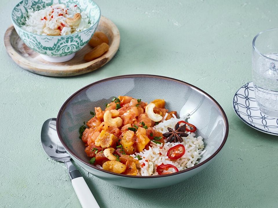 Aprikosen-Tomaten-Ragout-mit-scharfem-Gew-rzreis