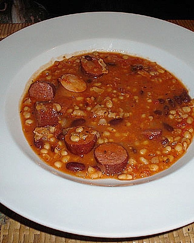 Schnelle Bohnensuppe à la Nessa