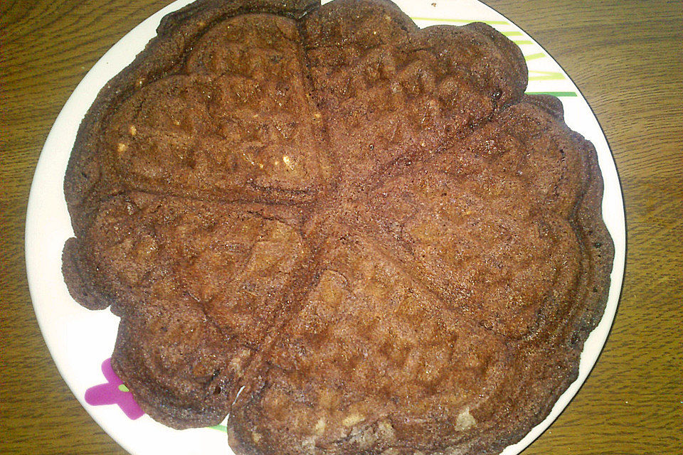 Schokoladen - Brownie - Waffeln