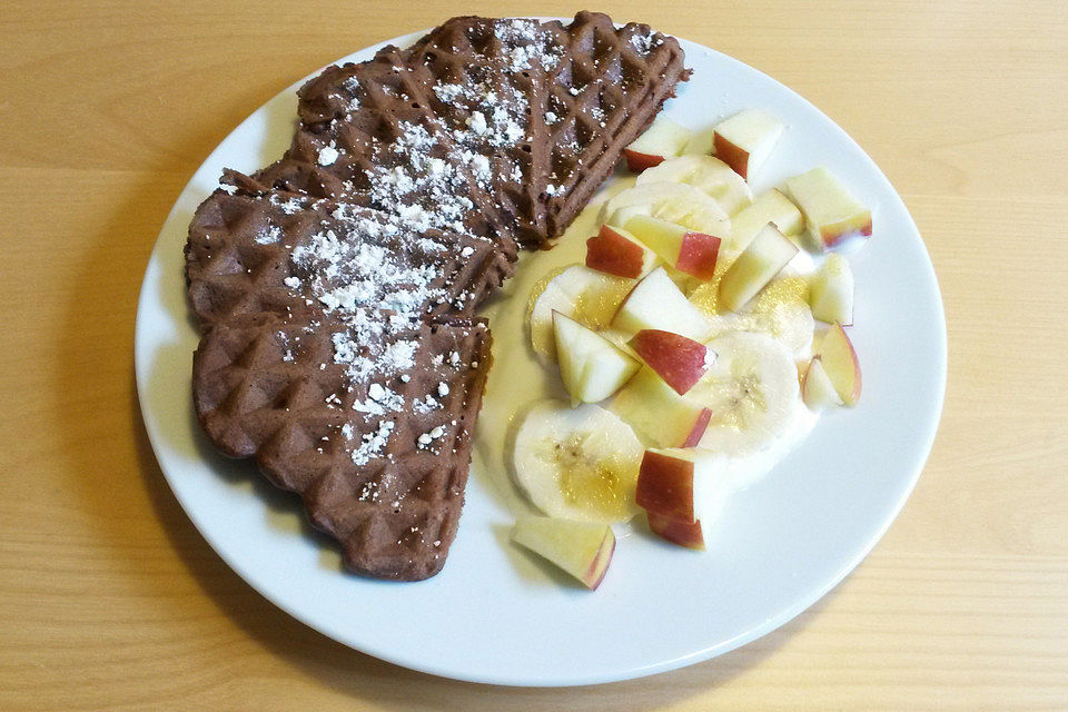 Schokoladen - Brownie - Waffeln