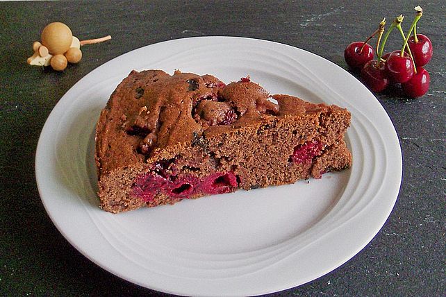 Schokoladen - Kirsch - Kuchen von roslin| Chefkoch