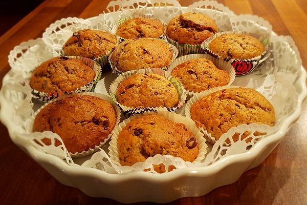 Bananen-Muffins mit Schokolade von Pumpkin-Pie | Chefkoch