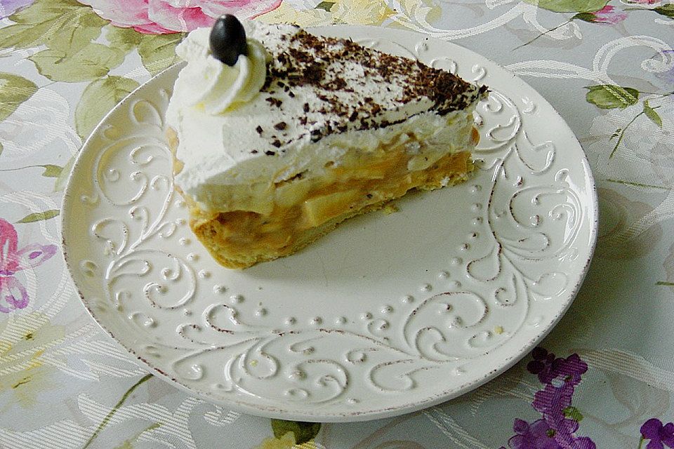 Bananen - Karamell - Tarte