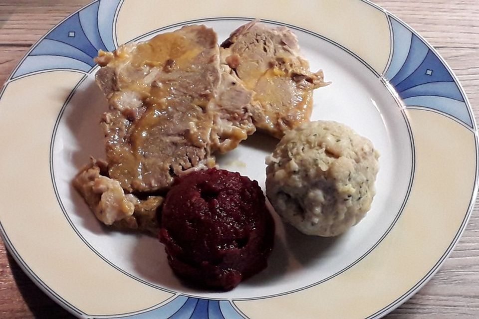 Einfacher Schweinebraten