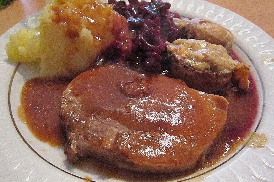 Einfacher Schweinebraten