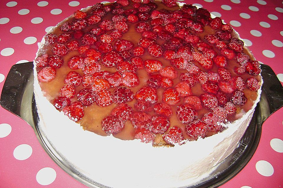 Himbeer - Quark - Torte