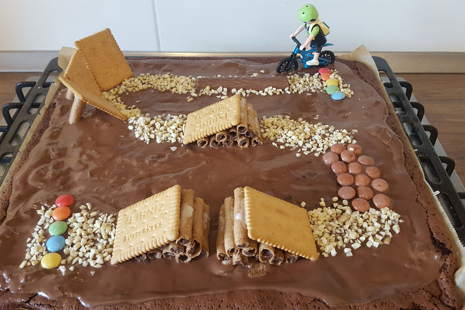 Der weltbeste Schokoladen-Blechkuchen