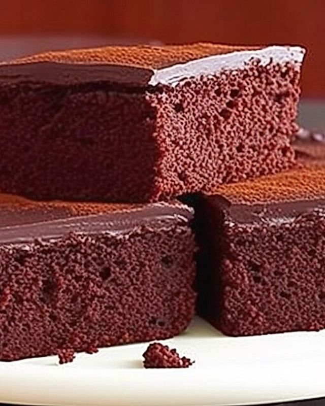 Der weltbeste Schokoladen-Blechkuchen
