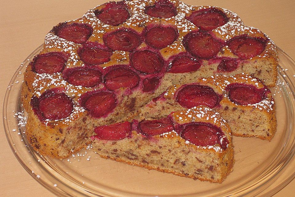 Zwetschgen - Schoko - Kuchen