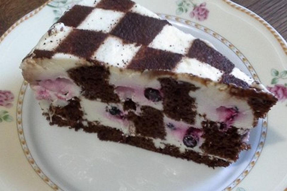 Schachbrettorte