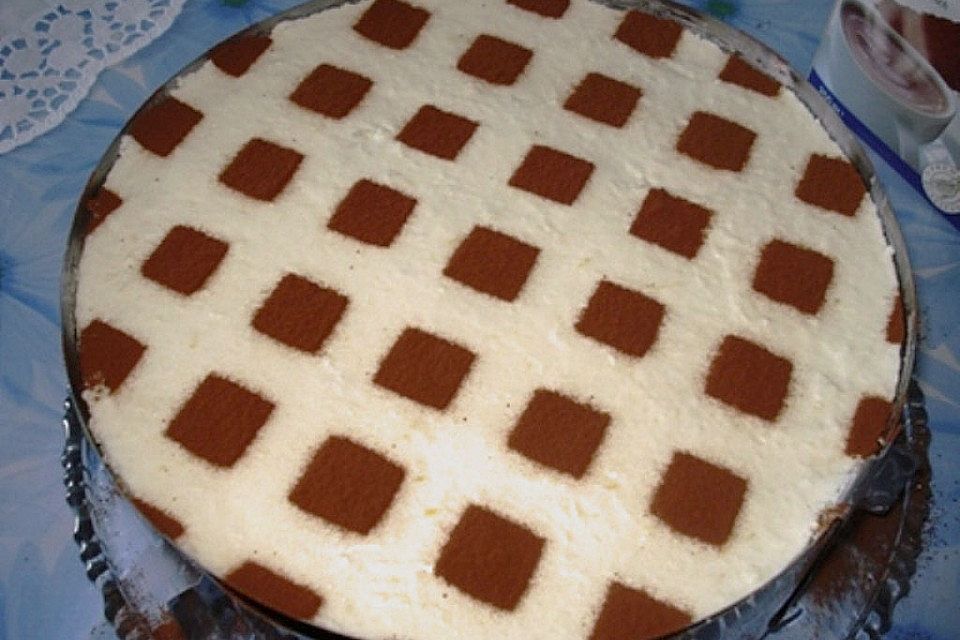 Schachbrettorte