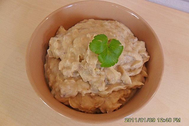 Kartoffel Maronen Puree