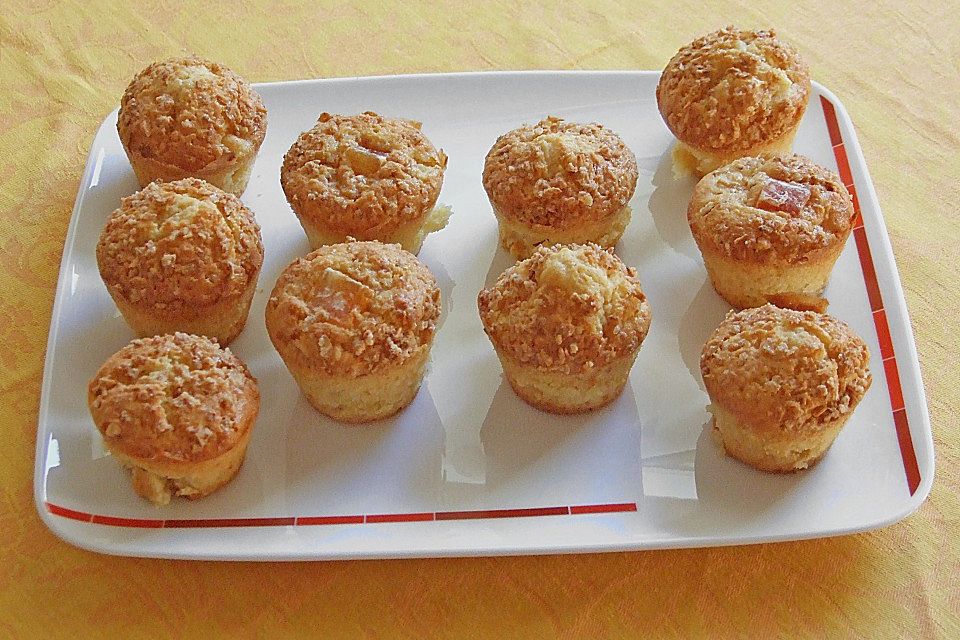 Kokos - Ananas - Muffins