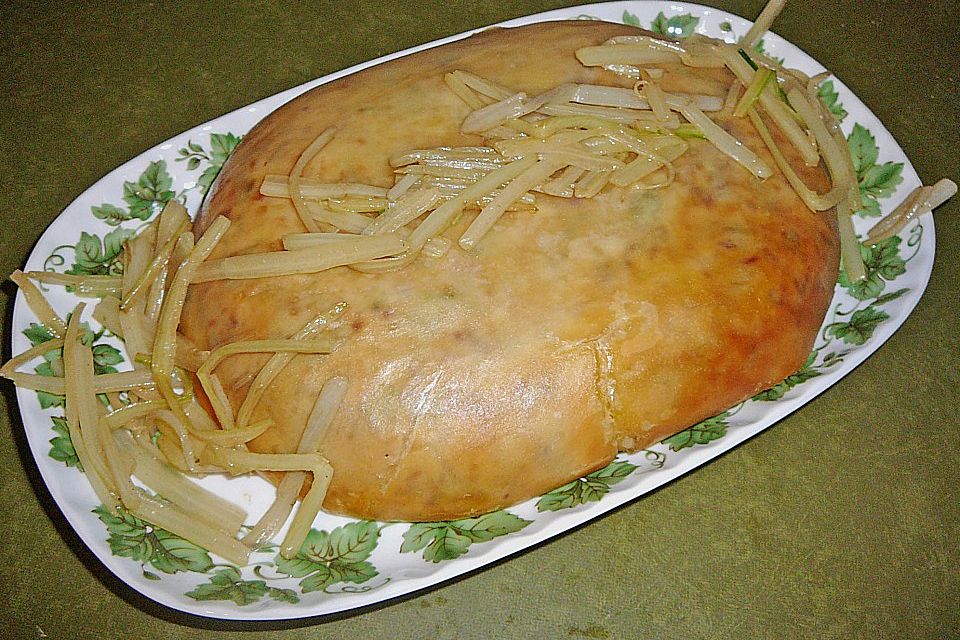 Mangold - Hackfleisch - Rolle Mangold - Hackfleisch - Rolle
