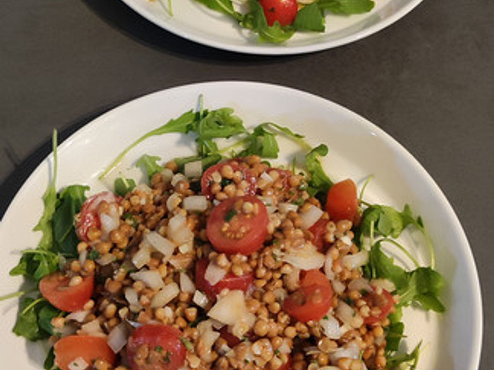 Salat aus roten Linsen von cbrasch | Chefkoch