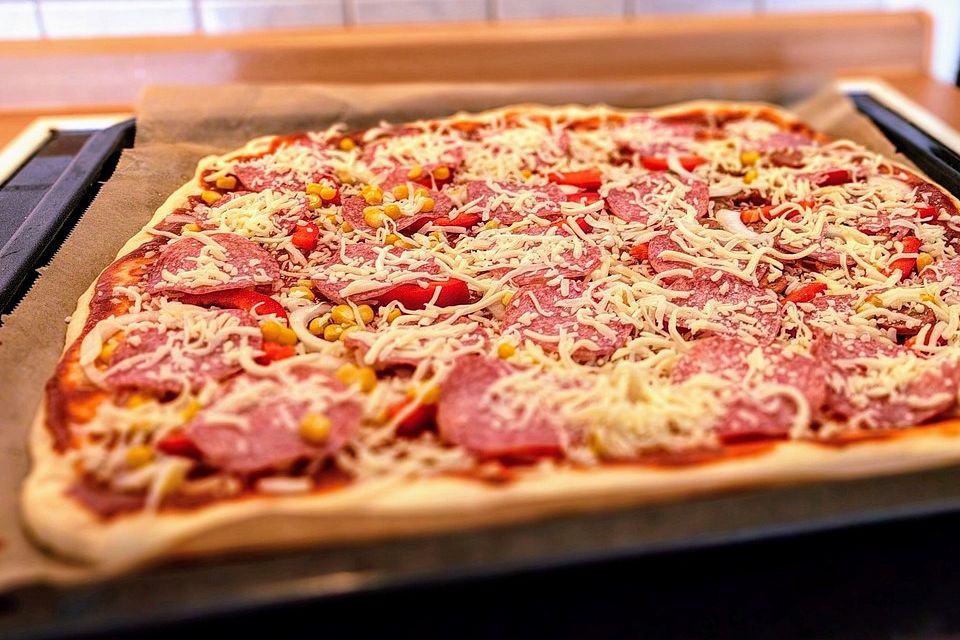 Pizzateig mit Gelinggarantie Pizzateig mit Gelinggarantie