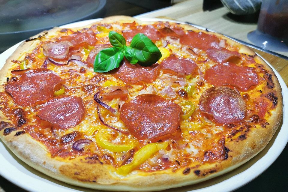 Pizzateig mit Gelinggarantie Pizzateig mit Gelinggarantie