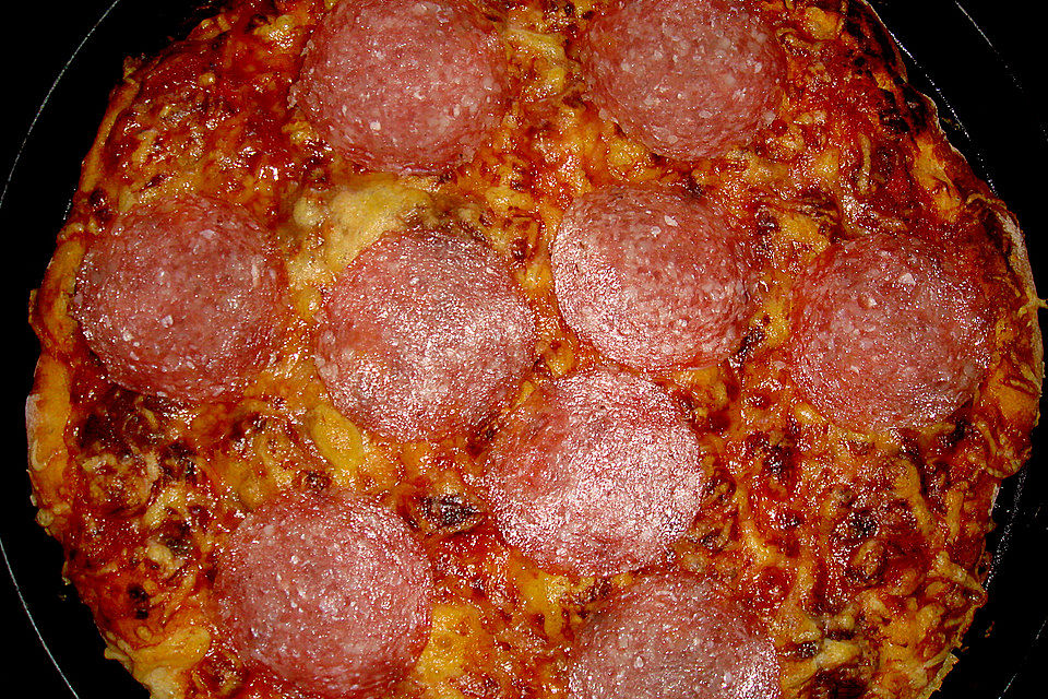 Pizzateig mit Gelinggarantie Pizzateig mit Gelinggarantie