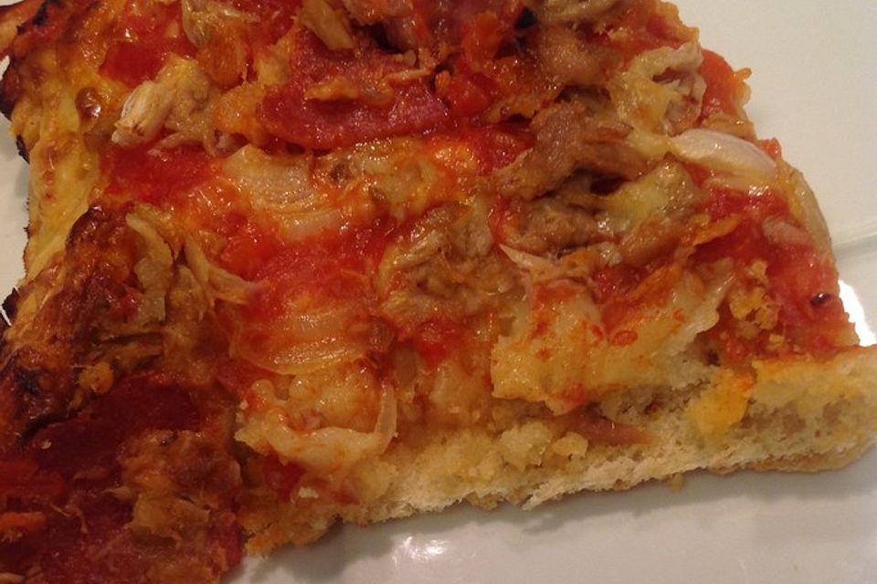 Pizzateig mit Gelinggarantie Pizzateig mit Gelinggarantie