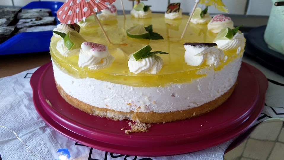 Erfrischende Sommer - Citrus - Torte von ManuGro