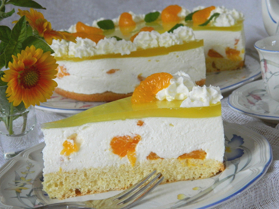 Erfrischende Sommer - Citrus - Torte von ManuGro | Chefkoch