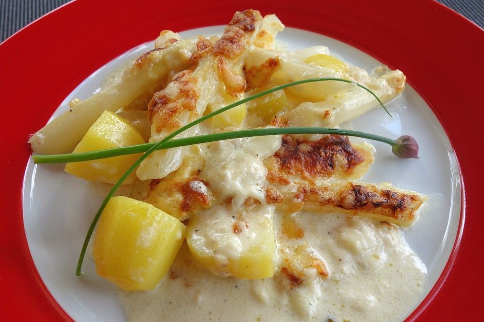 Spargel - Kartoffel - Auflauf