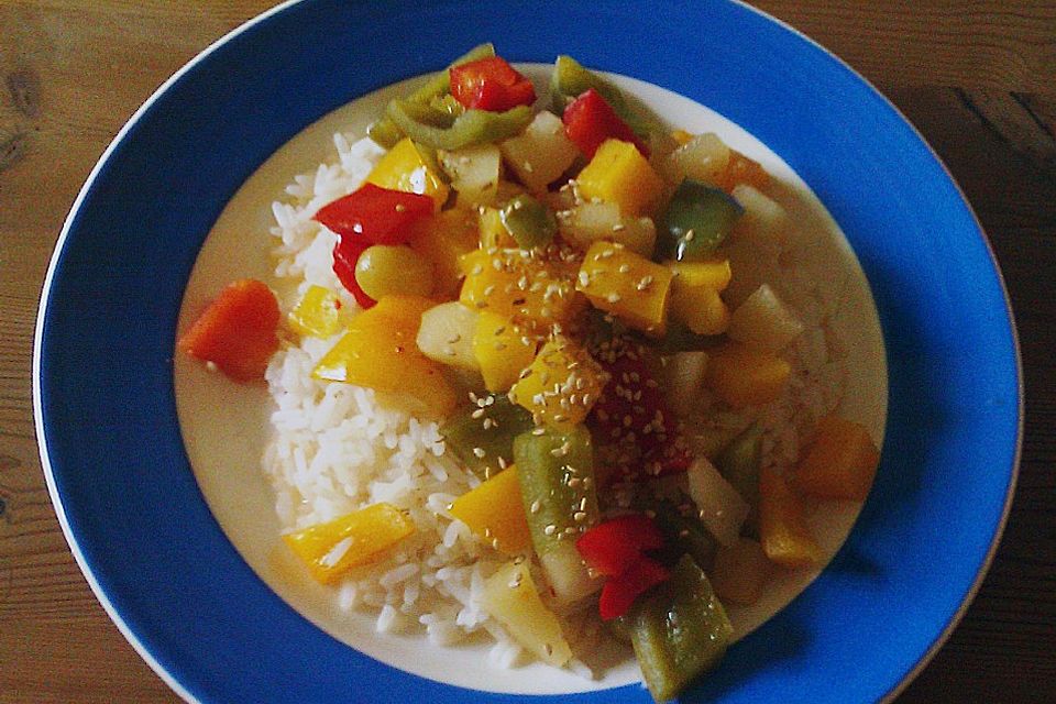 Paprika süß - sauer Paprika süß - sauer