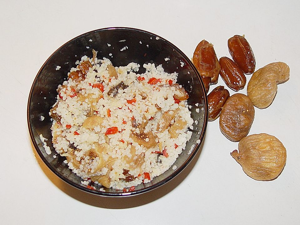 Scharfes Couscous mit Trockenfrüchten von Chesstanja| Chefkoch
