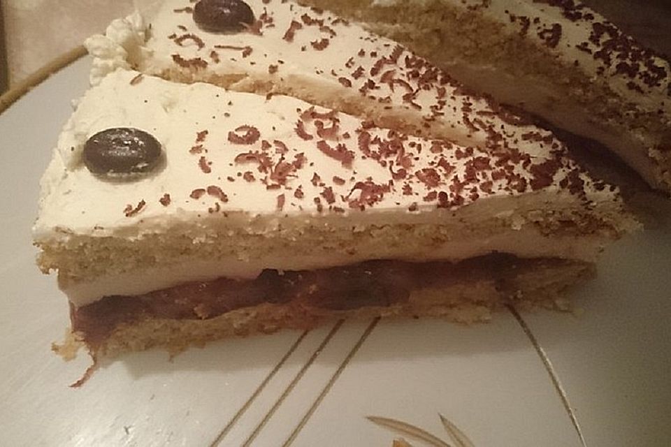 Zwetschgen - Apfelschaum - Torte