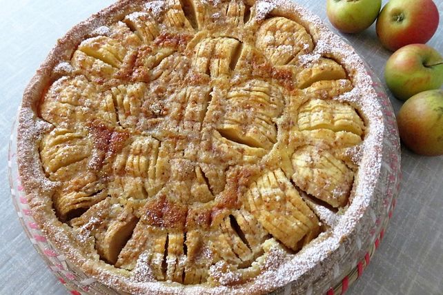 Apfelkuchen mit Rahmguss von Sunwater| Chefkoch