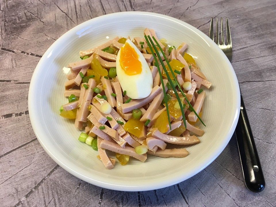 Einfacher Wurstsalat von Junic86 | Chefkoch