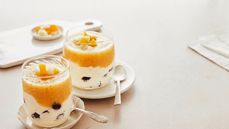 Bananen-Melone-Pfirsich Kaltschale von mima53