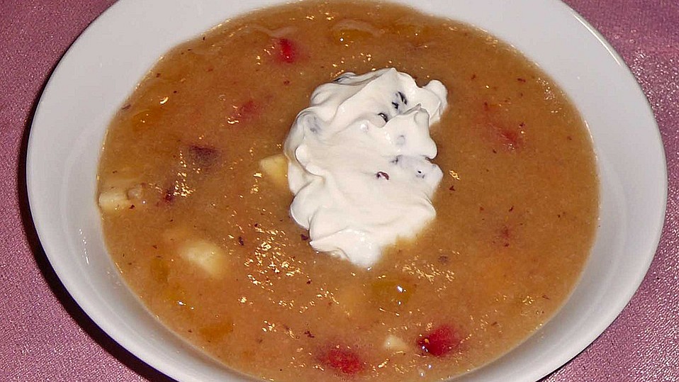 Bananen-Melone-Pfirsich Kaltschale von mima53