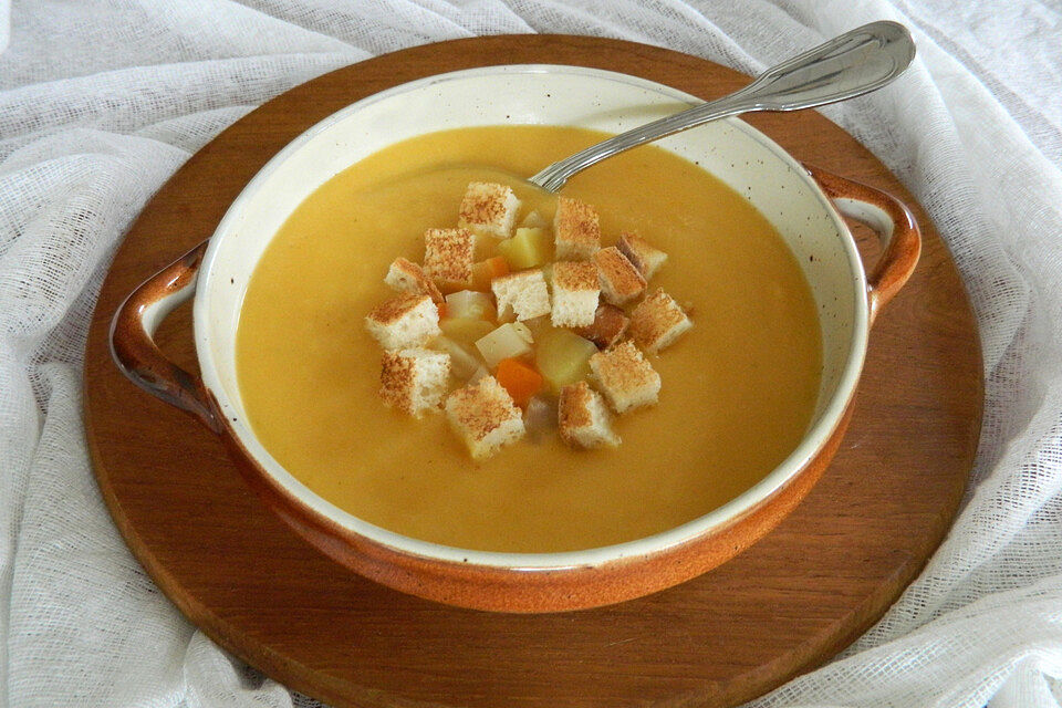 Kartoffel - Karotten - Sellerie - Suppe