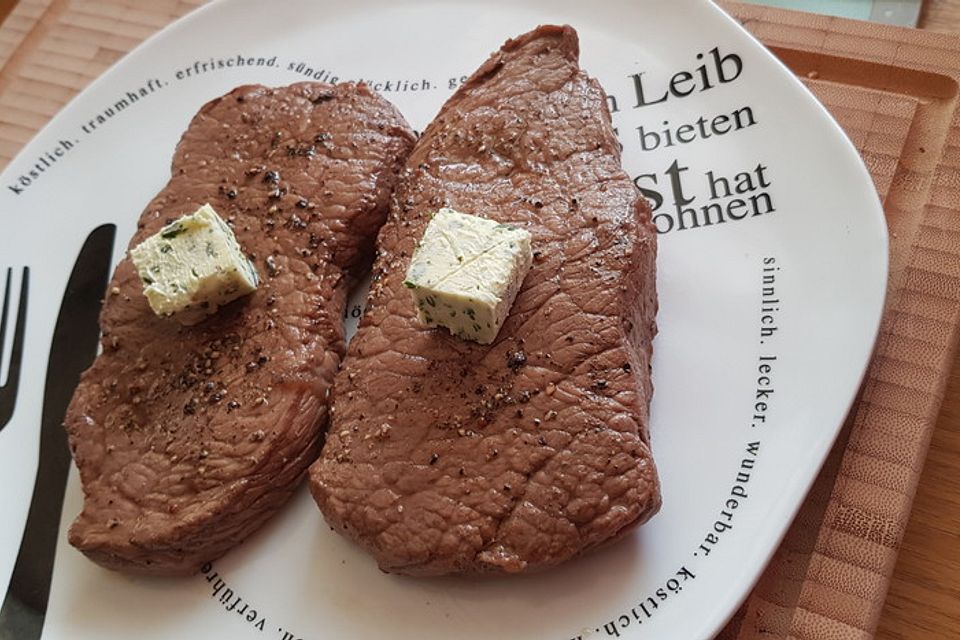 Beschwipstes Steak