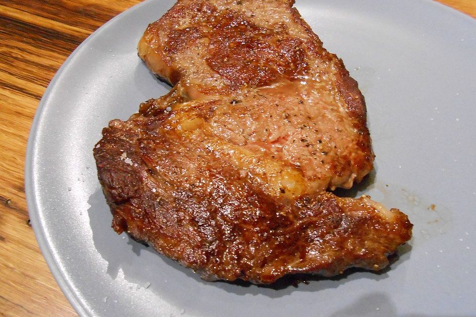 Beschwipstes Steak