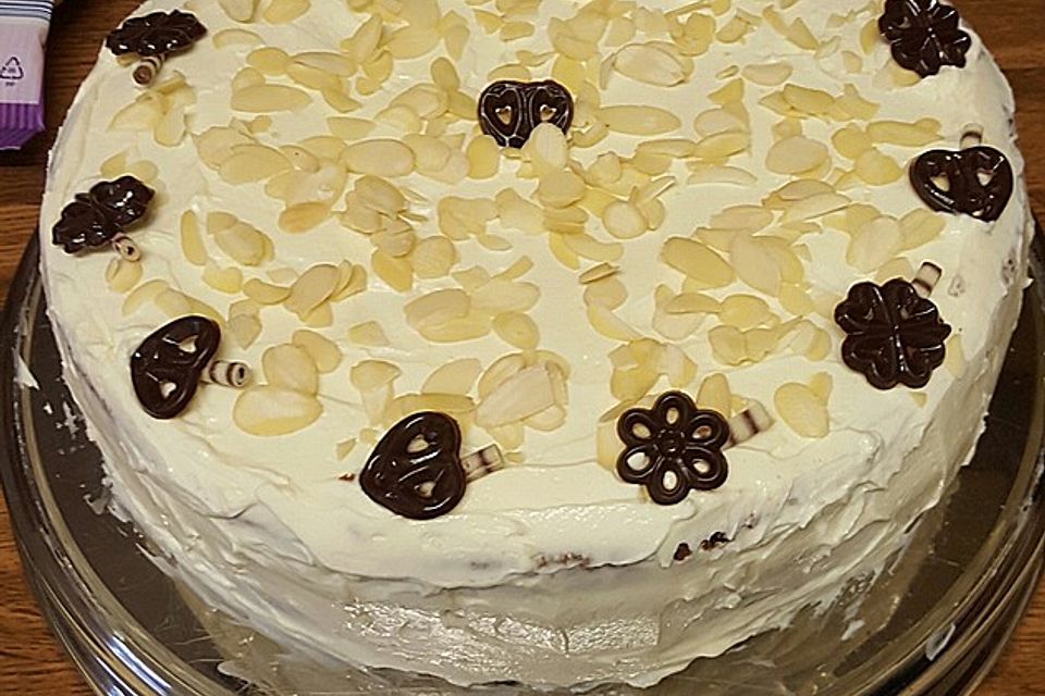 Schnelle Erdbeer - Mascarpone - Torte