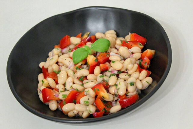 Griechischer Bohnensalat von medusa1950| Chefkoch