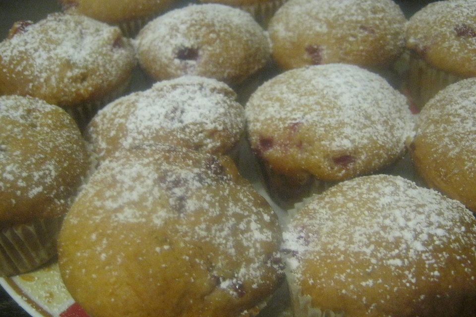 Engelchens Johannisbeer - Joghurt - Muffins