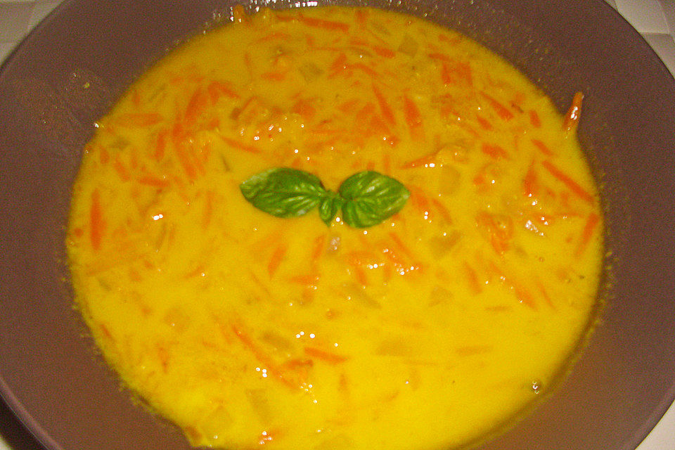 Karibische Möhrensuppe