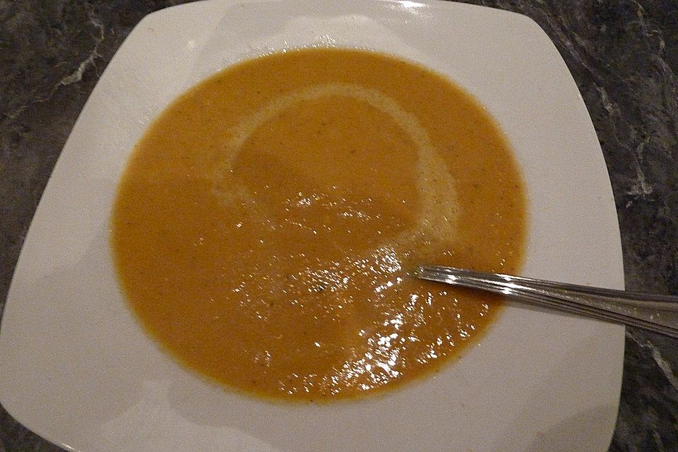 Karibische Möhrensuppe