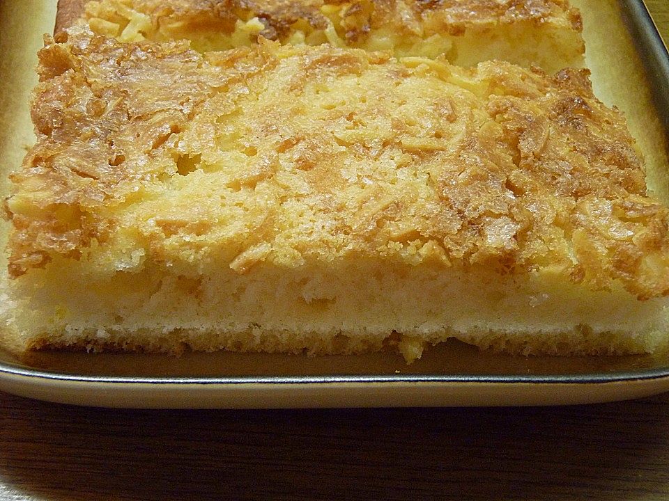 Roros Quark - Ölteig Kuchen mit saftiger Mandelkruste - Kochen Gut ...